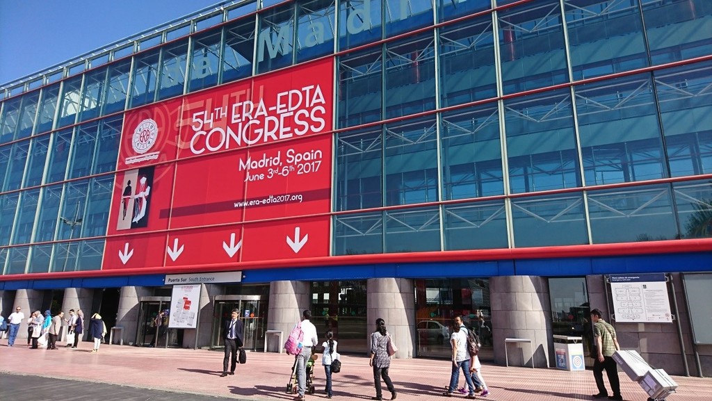 2017年歐洲腎臟醫學會(ERA-EDTA)在馬德里